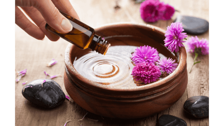 Aroma therapy with essential oils