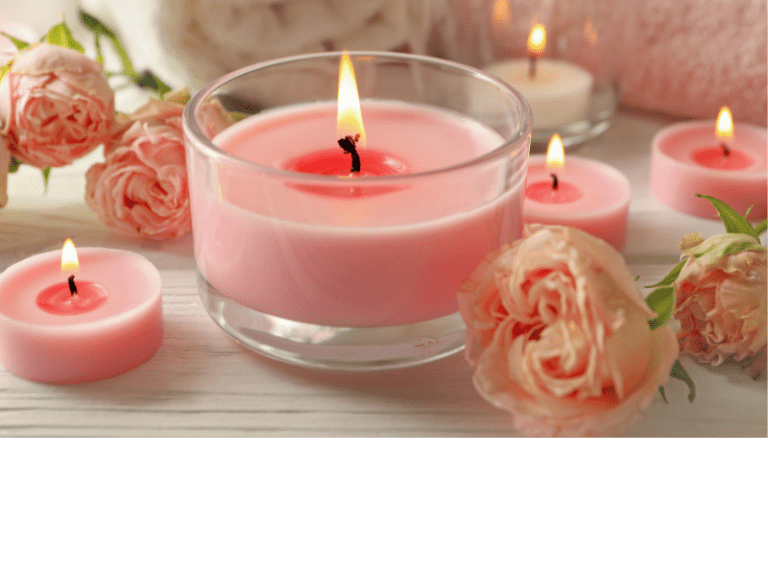 pink candle