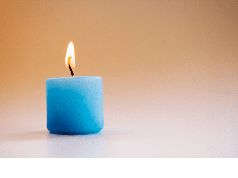 Blue Candle