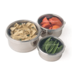 Stainless Steel Nesting Trio Food Containers
