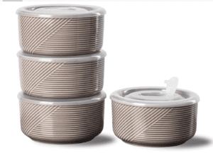 Ceramic Bowls with Lids
