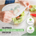 Reusable Silicone Stretch Lids