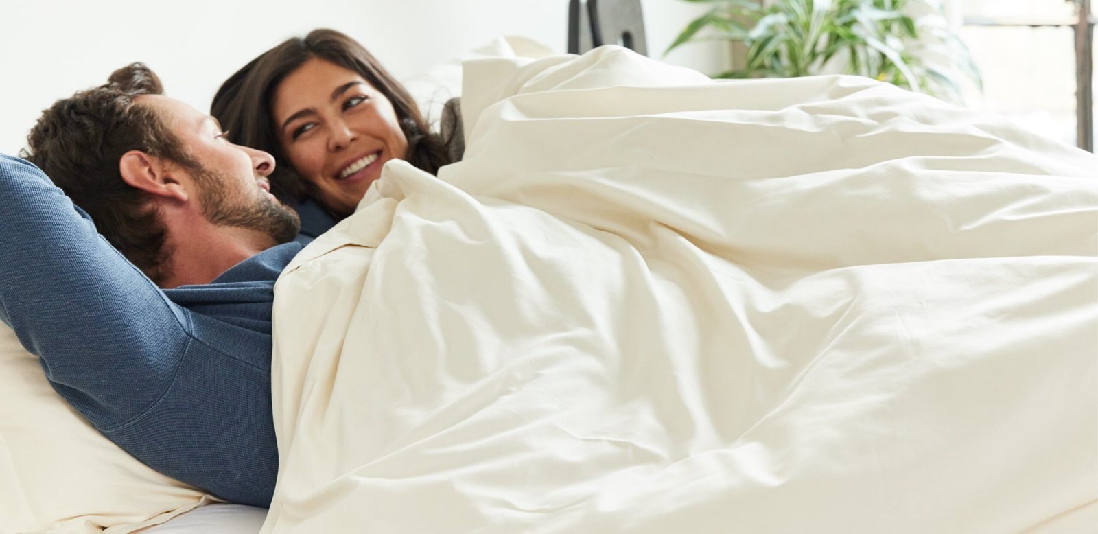 Avocado Organic Percale Cotton Duvet Cover