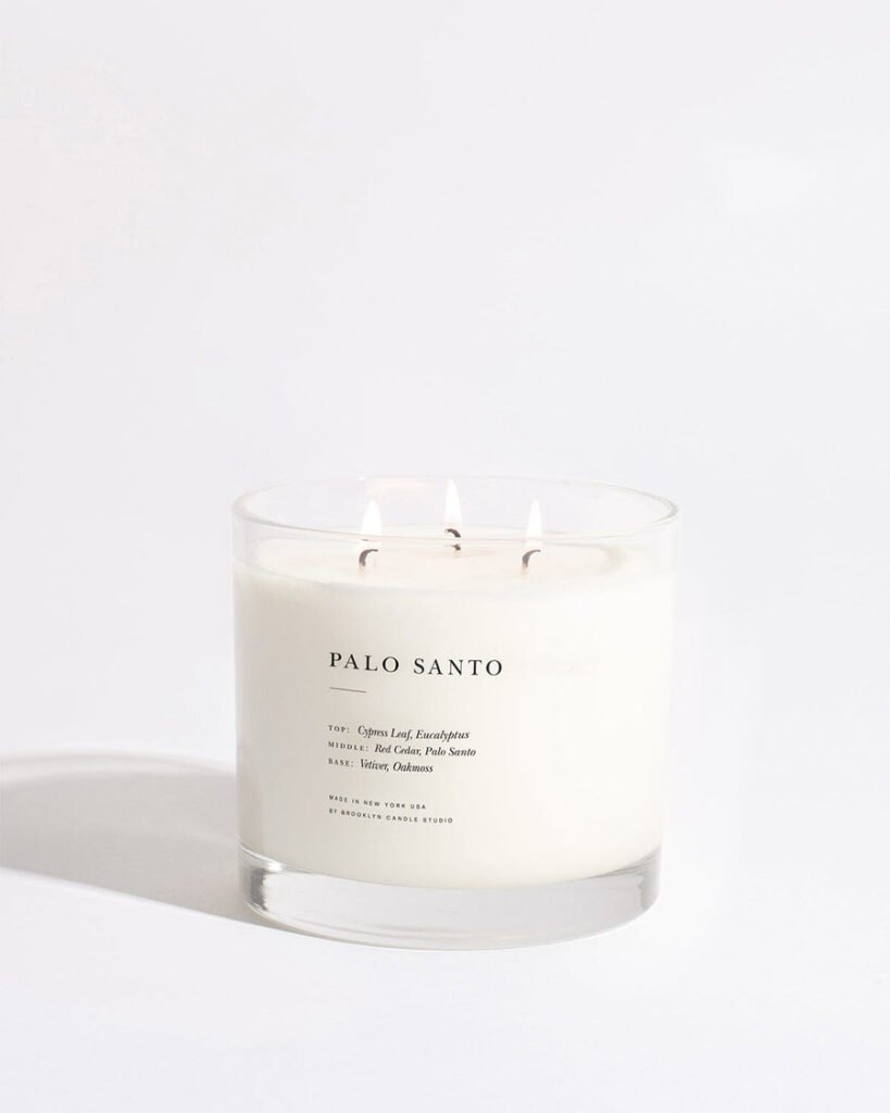 Brooklyn Candle Studio Palo Santo XL 3 Wick Candle