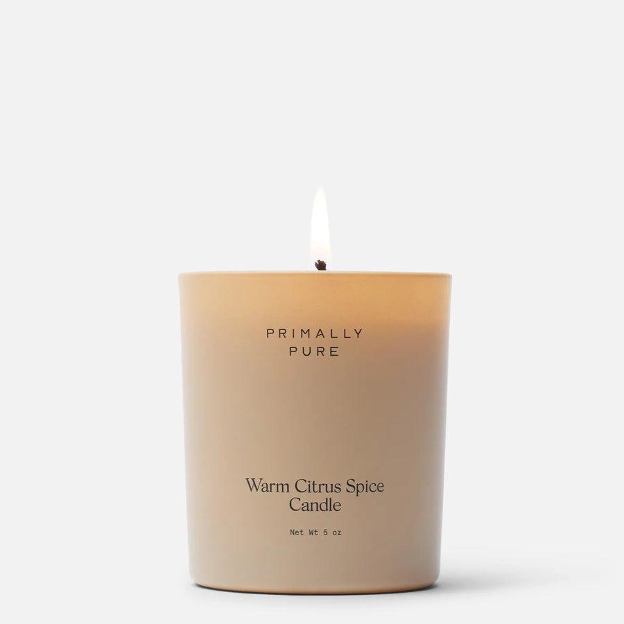 Primally Pure Warm Citrus Spice Candle