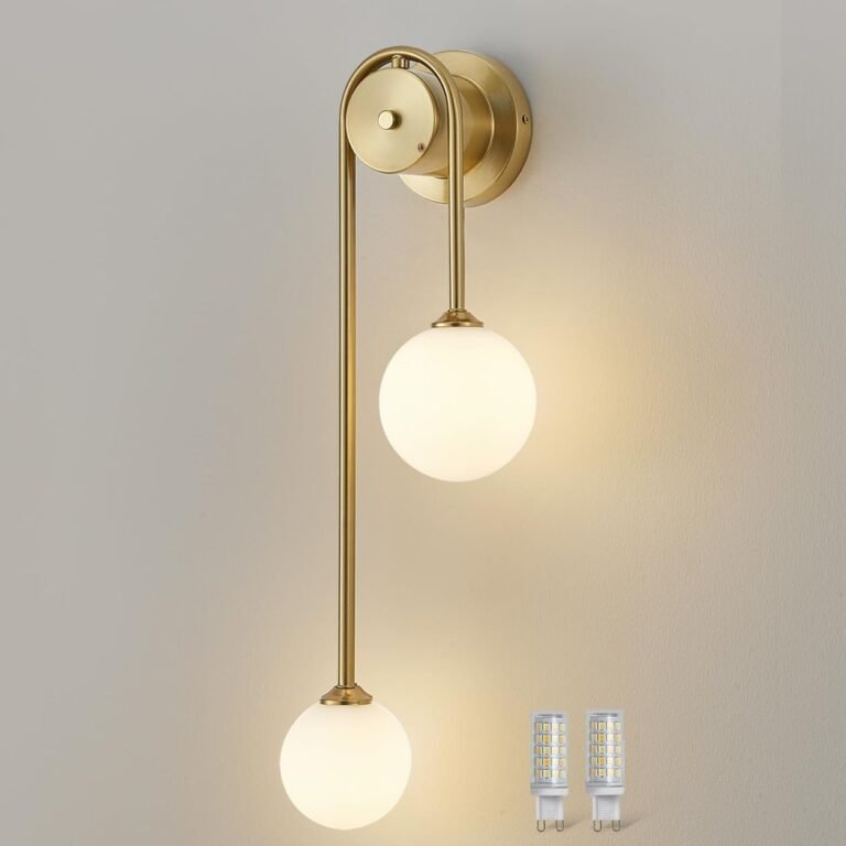 Two-Globe Wall Sconce