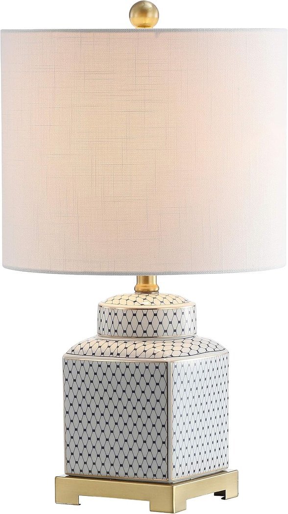 Patterned Accent Table Lamp