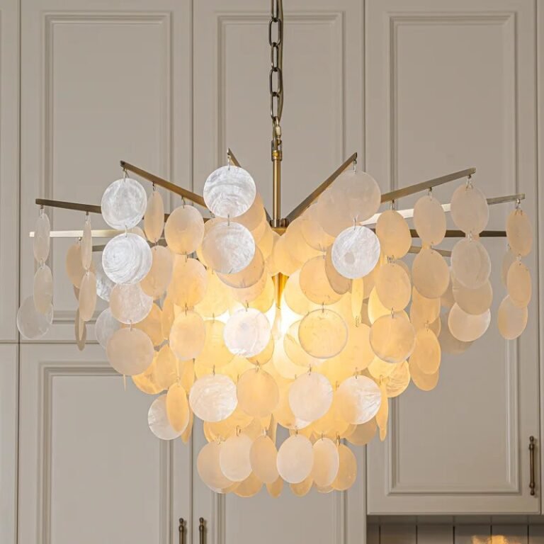 Shell Disc Chandelier